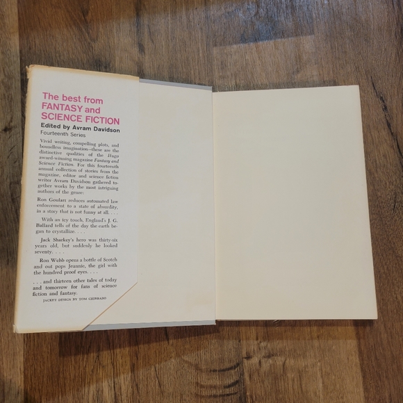 Vintage HB The Best from Fantasy and Science Fiction 14th Series 1965 - Picture 2 of 13